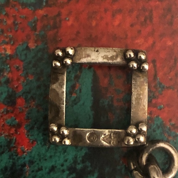 Silpada Sterling Silver Art Glass Beads Bracelet - Picture 4 of 5